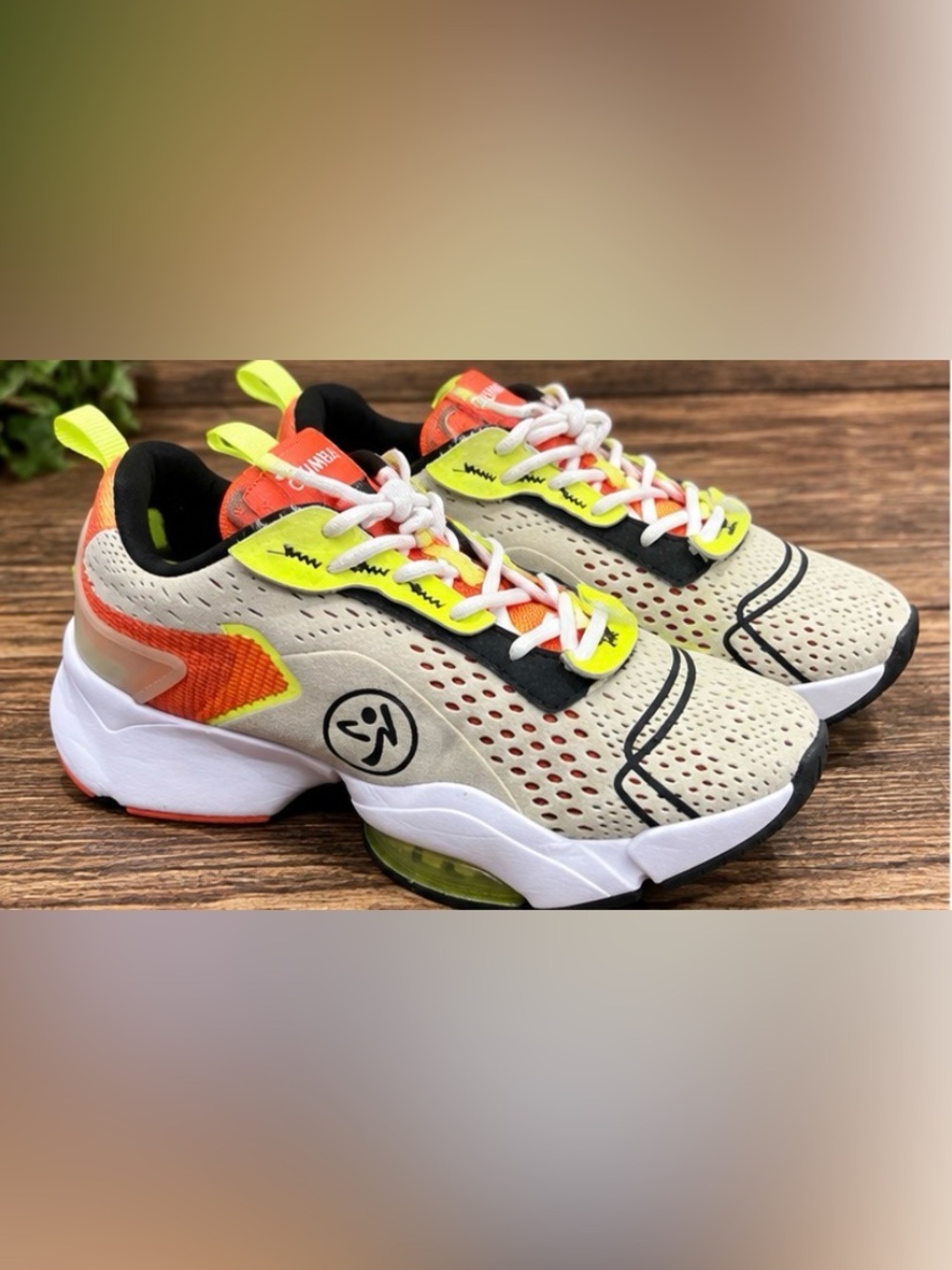 🧡 Zumba Air Stomp React Women’s Dance Sneakers – Size 6.5